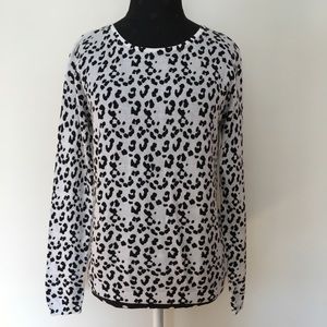 MNG Leopard print sweater